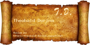 Theobald Dorina névjegykártya